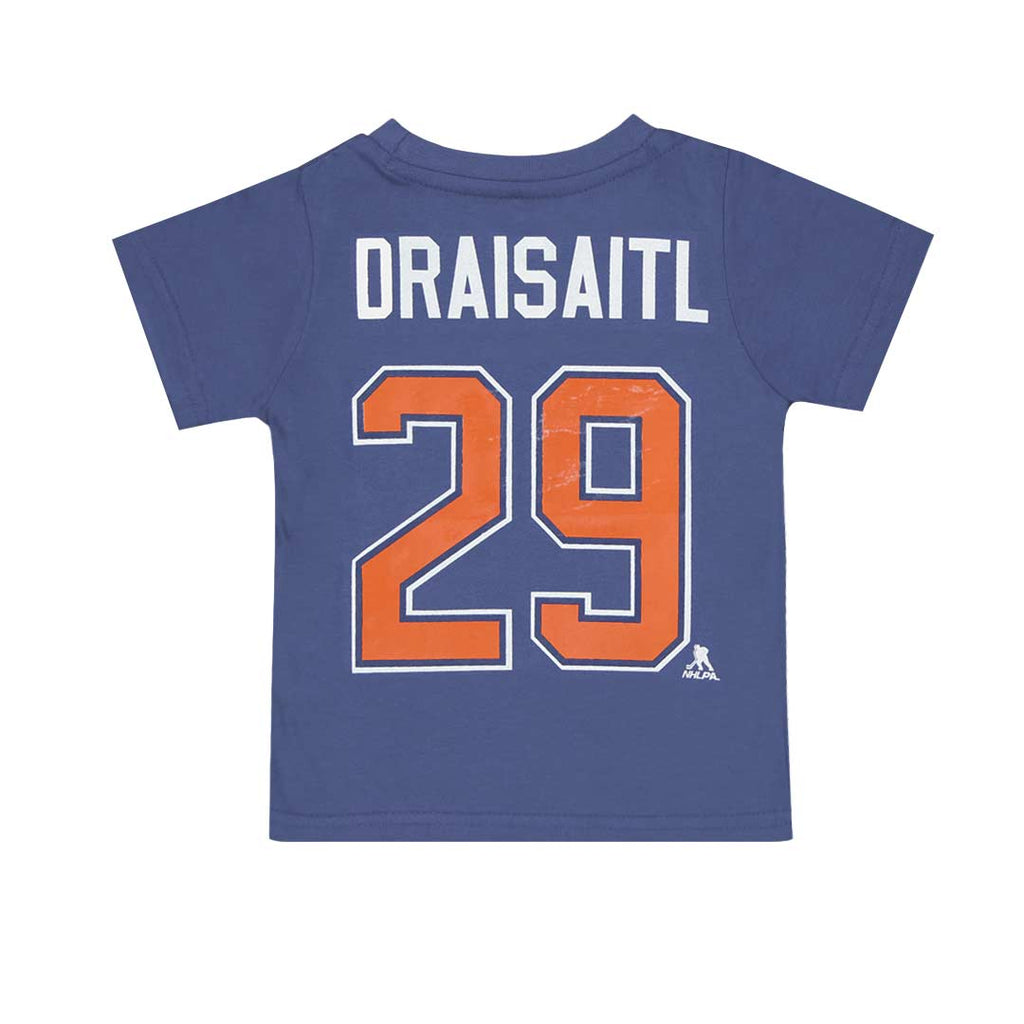 NHL - Kids' (Toddler) Edmonton Oilers Leon Draisaitl Flat T-Shirt (HK5T1QCF9F22H01 OILLD)