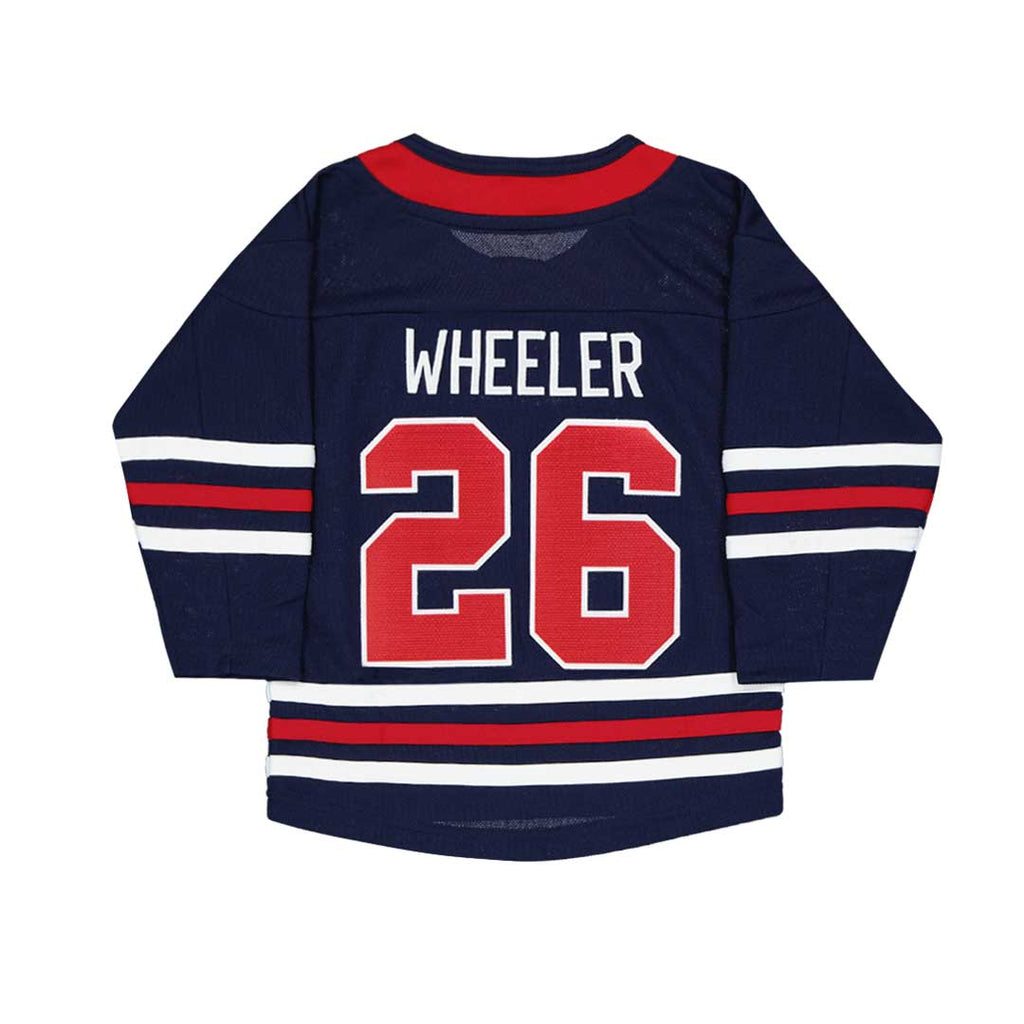 LNH - Maillot alternatif Wheeler Premier des Jets de Winnipeg pour enfants (tout-petits) (HK5TTHAUF WNPBW)