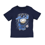 LNH - T-shirt à manches courtes Tuff Guy des Jets de Winnipeg pour enfants (tout-petits) (HK5T1BC7HH01 WNP) 