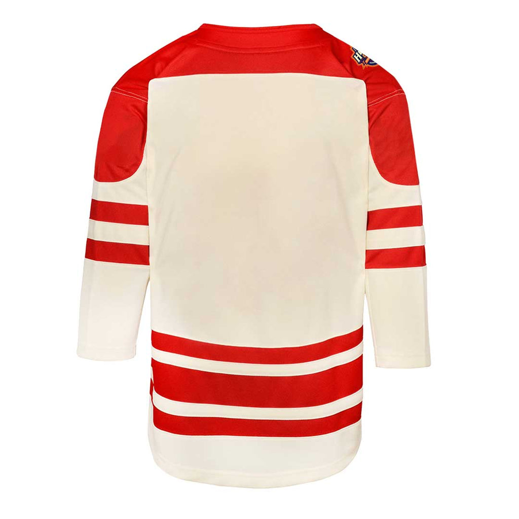 LNH - Maillot classique Heritage 2023 des Flames de Calgary pour enfants (jeunes) (HK5BSHDM6 FLM) 