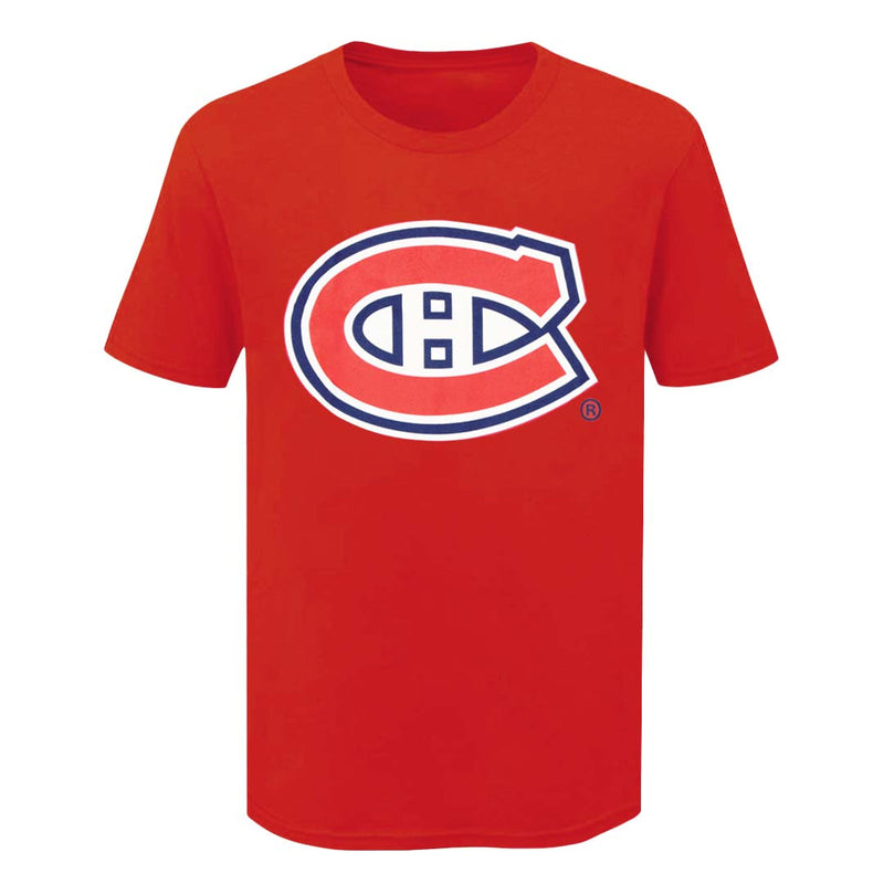 NHL - Men's Montreal Canadiens Cole Caufield Short Sleeve T-Shirt (NHXX291MSC1P1CA 62RED)