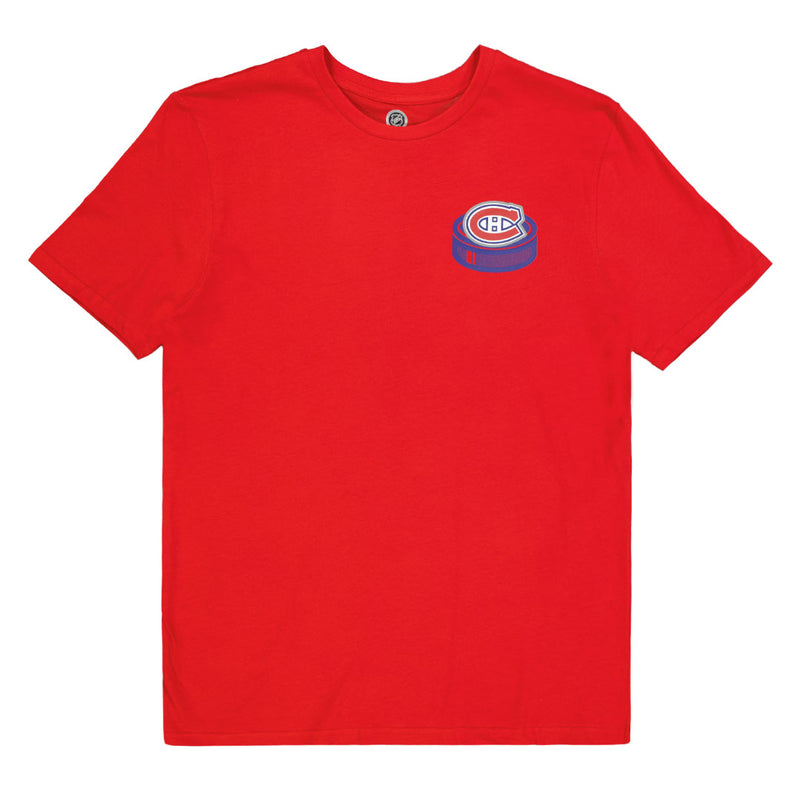 LNH - T-shirt Element emblématique des Canadiens de Montréal pour hommes (NHXX0VFMSC3A1GT 62RED) 