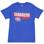 LNH - T-shirt à manches courtes pour homme des Canadiens de Montréal (NHXX276MSCHA1WC 40BLU)
