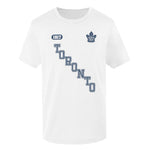 NHL - Men's Toronto Maple Leafs Across T-Shirt (NHXX2QFMSC3A1PB 10WHT)