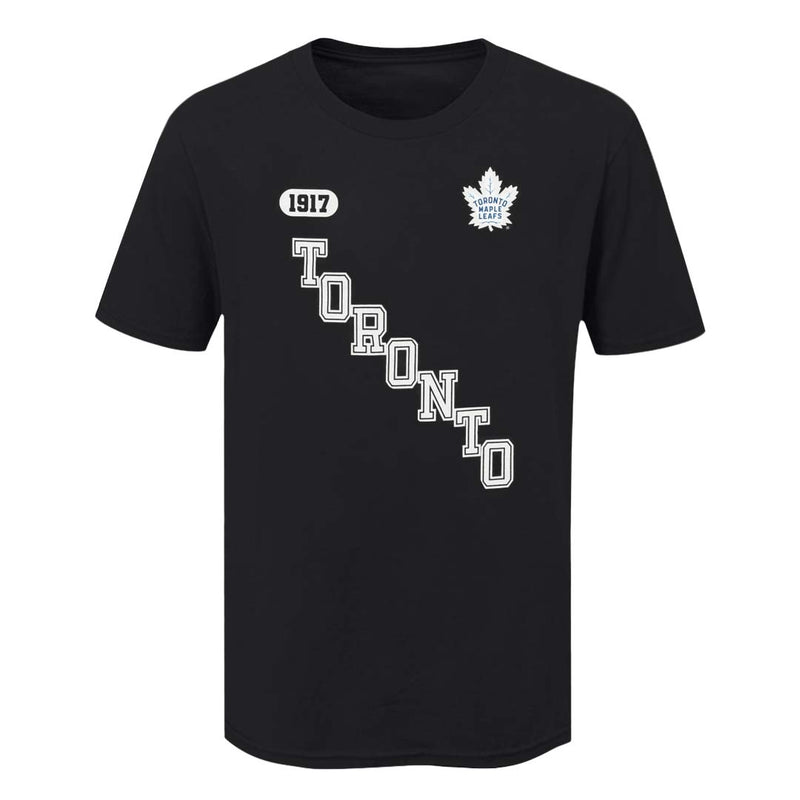 NHL - Men's Toronto Maple Leafs Across T-Shirt (NHXX2QGMSC3A1PB 00BLK)