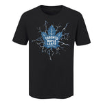 NHL - Men's Toronto Maple Leafs Lightning T-Shirt (NHXX2QBMSC3A1PB 00BLK)