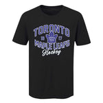 LNH - T-shirt à manches courtes pour homme des Maple Leafs de Toronto (NHXX2HXMSC3A1PB 00BLK)