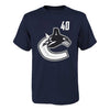 NHL - Men's Vancouver Canucks Elias Pettersson Short Sleeve T-Shirt (NHXX0E7MSC3P1CA 41NVY)