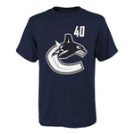 NHL - Men's Vancouver Canucks Elias Pettersson Short Sleeve T-Shirt (NHXX0E7MSC3P1CA 41NVY)