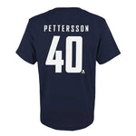 NHL - Men's Vancouver Canucks Elias Pettersson Short Sleeve T-Shirt (NHXX0E7MSC3P1CA 41NVY)