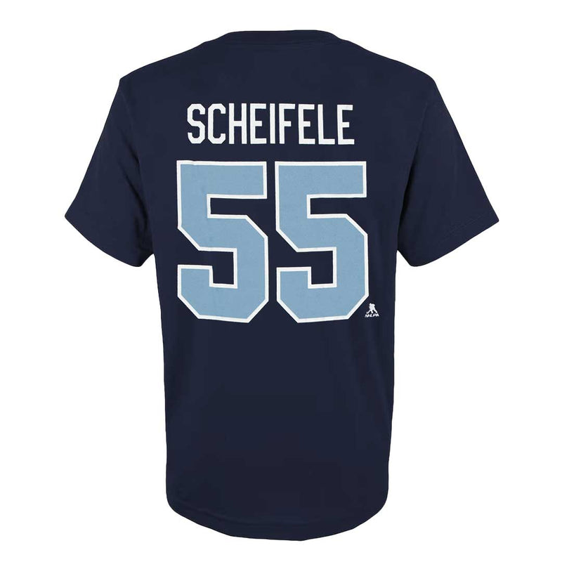 NHL - Men's Winnipeg Jets Mark Scheifele Short Sleeve T-Shirt (NHXX0U7MSC1P1CA 41NVY)