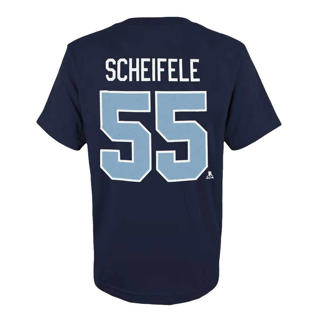 NHL - Men's Winnipeg Jets Mark Scheifele Short Sleeve T-Shirt (NHXX0U7MSC1P1CA 41NVY)