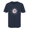 NHL - Men's Winnipeg Jets Puck Drop T-Shirt (NHXX038MSC3P1CA 41NVY)
