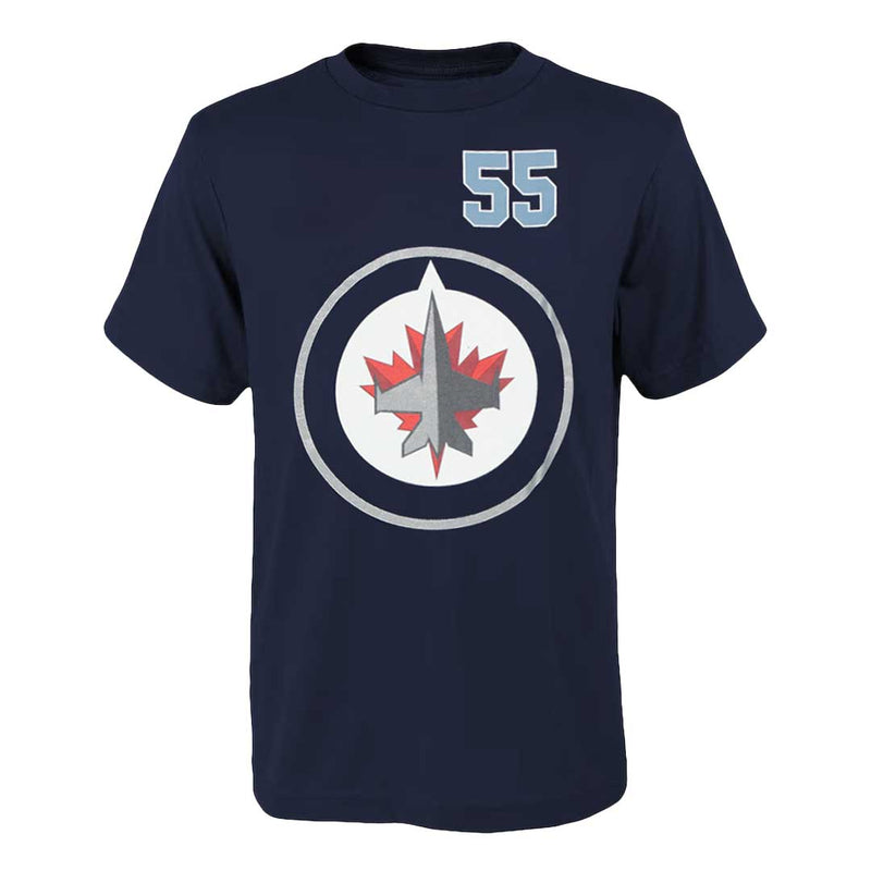 NHL - Men's Winnipeg Jets Mark Scheifele Short Sleeve T-Shirt (NHXX0U7MSC1P1CA 41NVY)