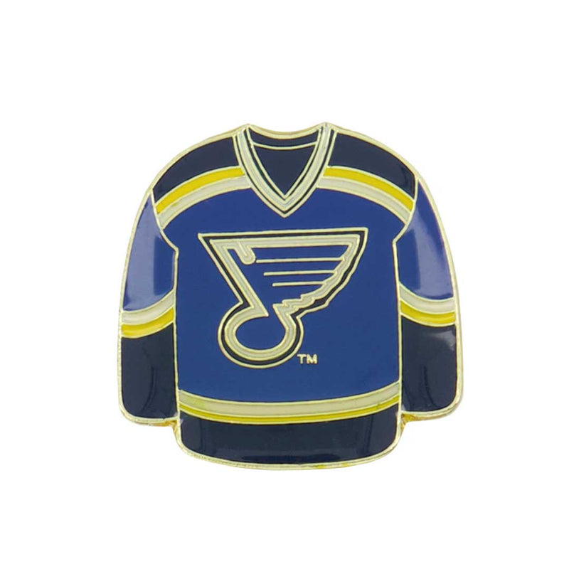 NHL - St. Louis Blues Dark Jersey Sticky Back Pin (BLSJEAS)