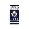 JF Sports - Épinglette de bannière des Maple Leafs de Toronto 1932 (MAPSCC32)