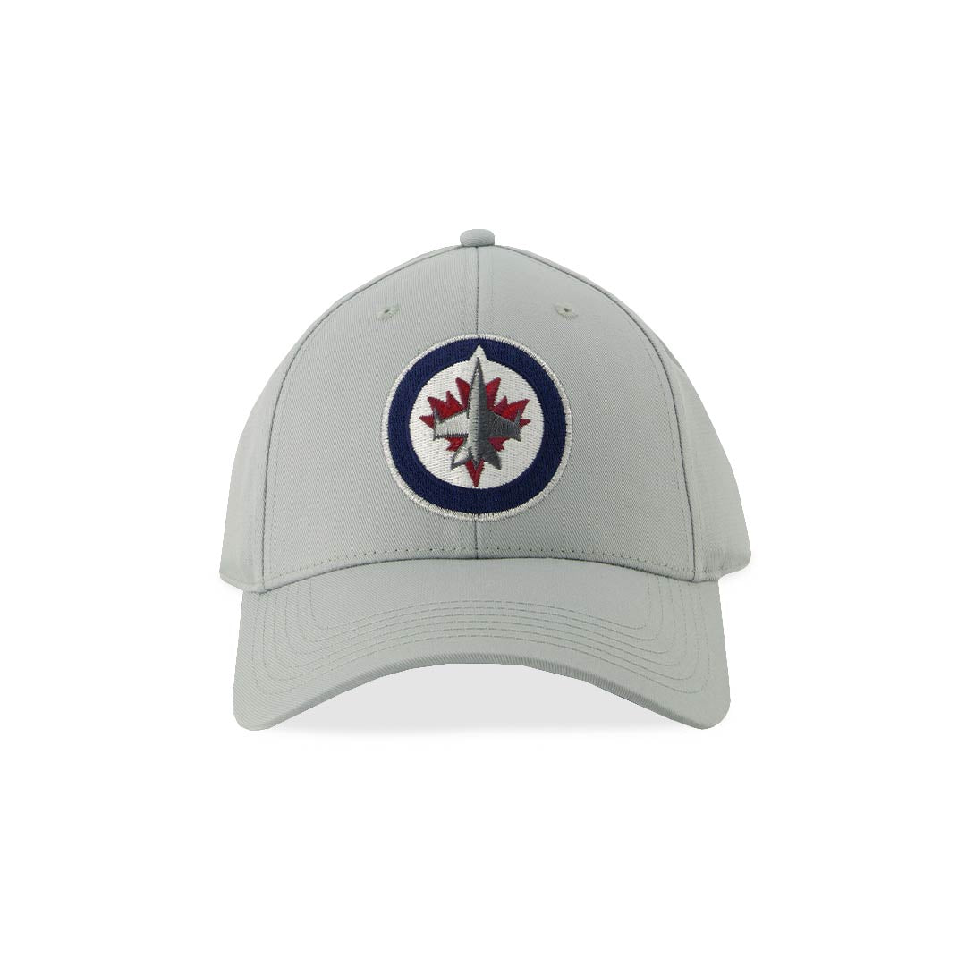 帽子 Sans limite JET CAP GREY NHL - Men's Winnipeg Jets Flat Logo Hat (NHXX2KTMHDCC1PB 02GRY