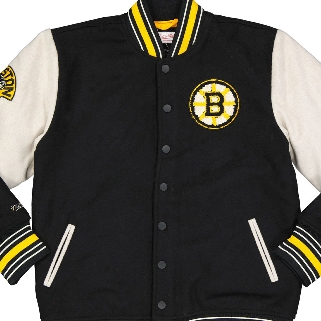 NHL- Kids' (Junior) Boston Bruins Varsity Jacket (HN5B7NAV2 BRU)