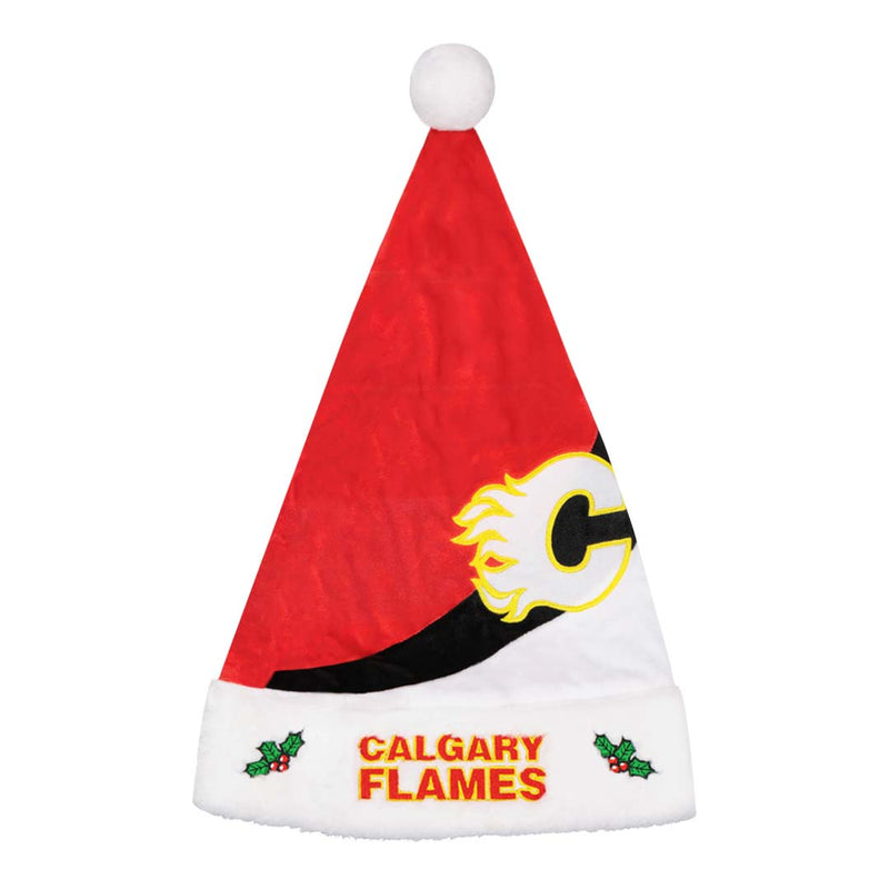 NHL - Calgary Flames Santa Hat (FLAMES-SANTA-HAT)