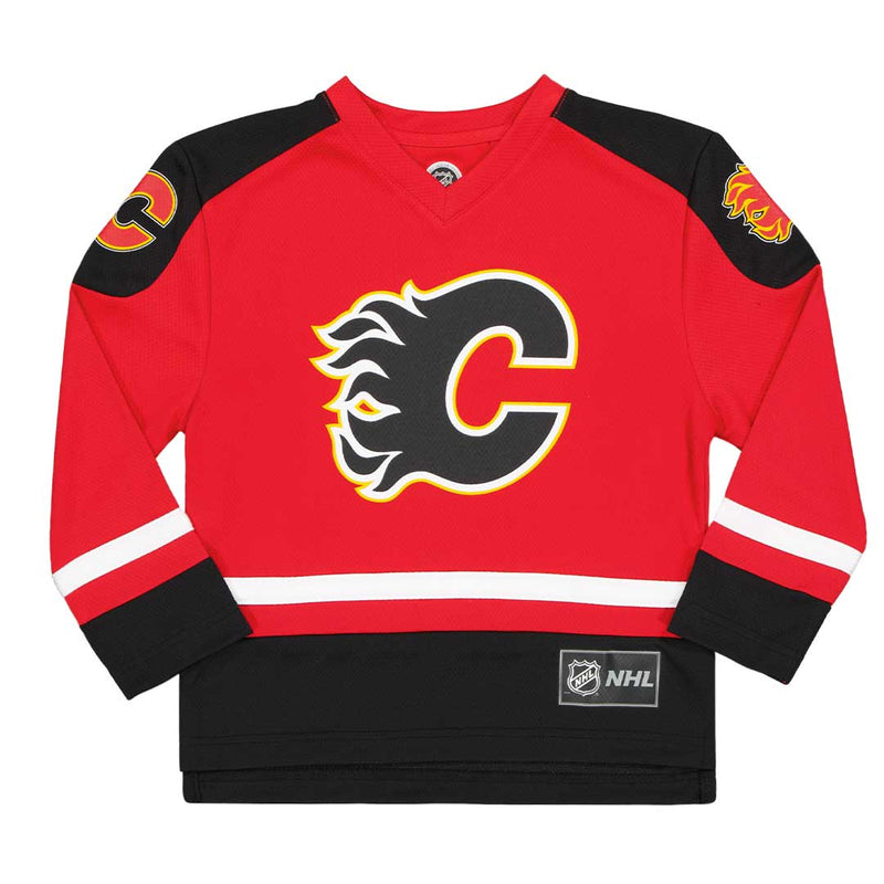LNH - Maillot Gaudreau des Flames de Calgary pour enfants (HK5B3SHBPD) 