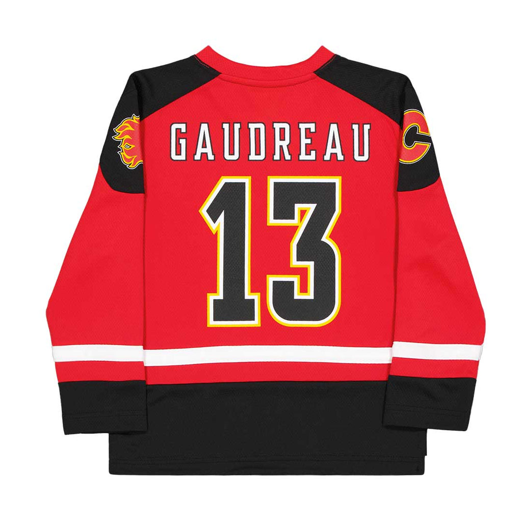 LNH - Maillot Gaudreau des Flames de Calgary pour enfants (HK5B3SHBPD) 