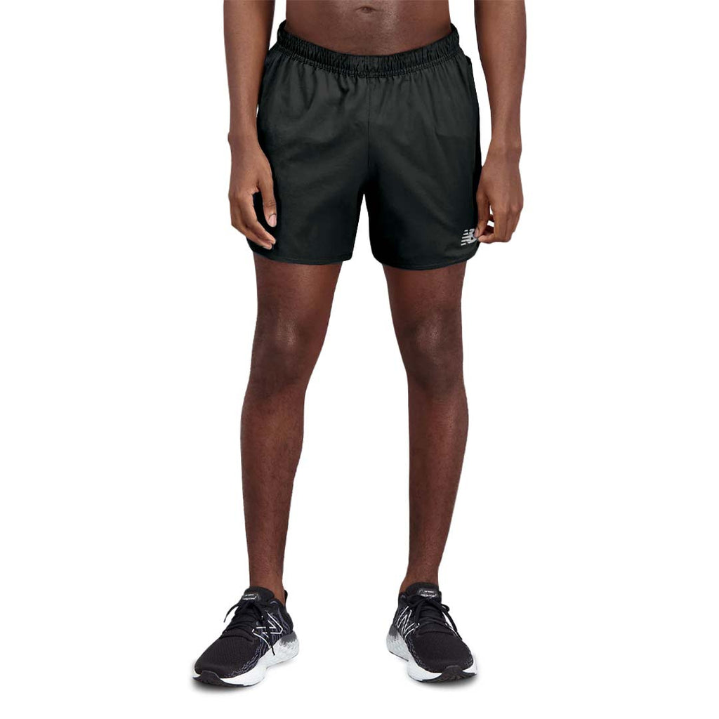 New Balance -  Men's Impact Run 5" Shorts (MS21268 BK)