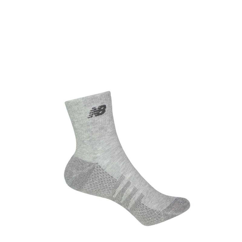 New Balance -  Unisex Coolmax 2 Pack 1/4 Socks (LAS70332 GR)