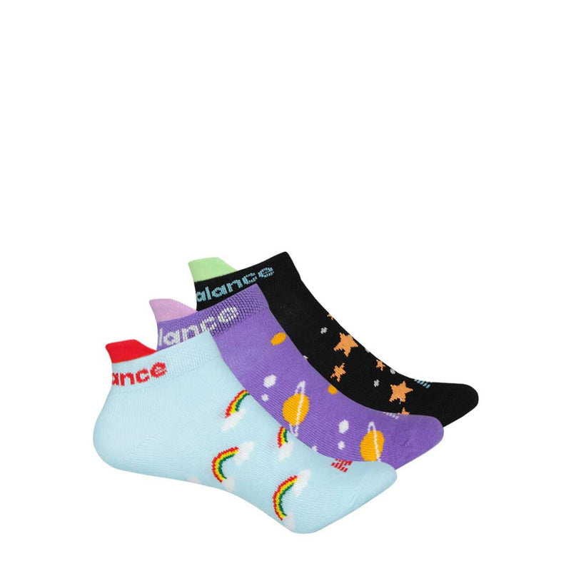 New Balance - Kids' 3 Pack No Show Tab Socks (LAS39353 AS3)