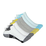 New Balance - Kids' 6 Pack Ankle Socks (LAS39236 AS1)