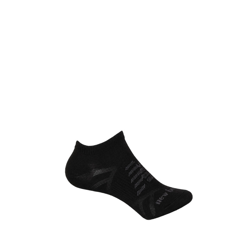 New Balance - Kids' Flat Knit No Show 6 Pack Socks (LAS03326 GML)