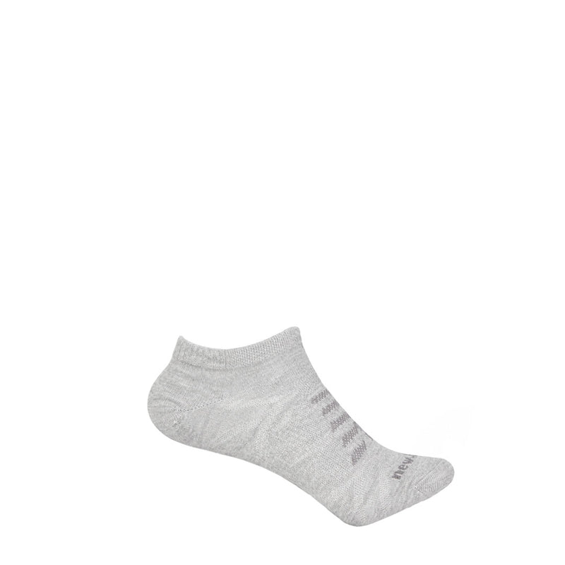 New Balance - Kids' Flat Knit No Show 6 Pack Socks (LAS03326 GML)