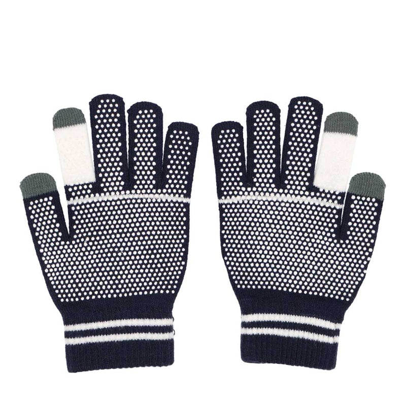 New Balance - Kids' Woven Sport Knit Gloves (LAH13012 TNV)