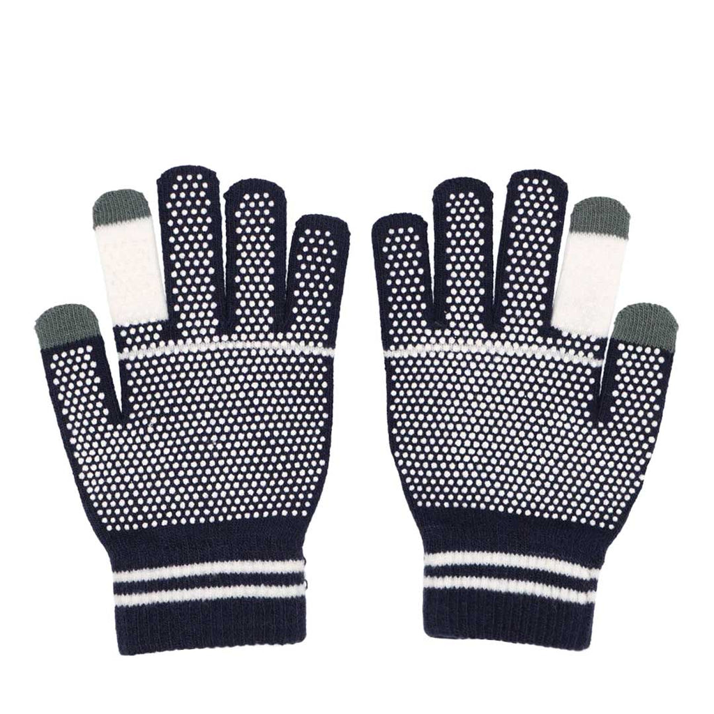 New Balance - Kids' Woven Sport Knit Gloves (LAH13012 TNV)