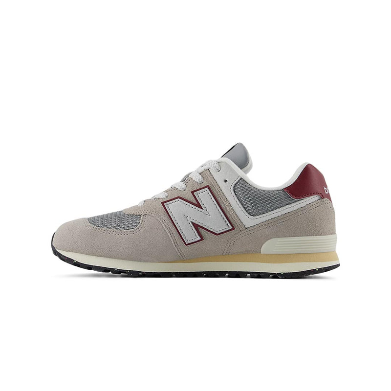 New Balance - Kids' (Junior) 574 Lace Shoes (Wide) (GC574SKB-W)
