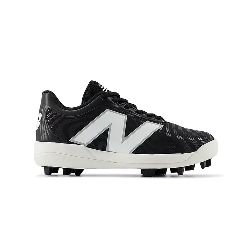 New Balance - Kids' (Preschool & Junior) 4040v7 Rubber-Molded Baseball Cleats (J4040BK7-M)