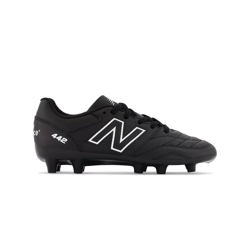 New Balance - Kids' (Preschool & Junior) 442 V2 Academy Firm Ground Cleats (Wide) (JS43FBK2-W)