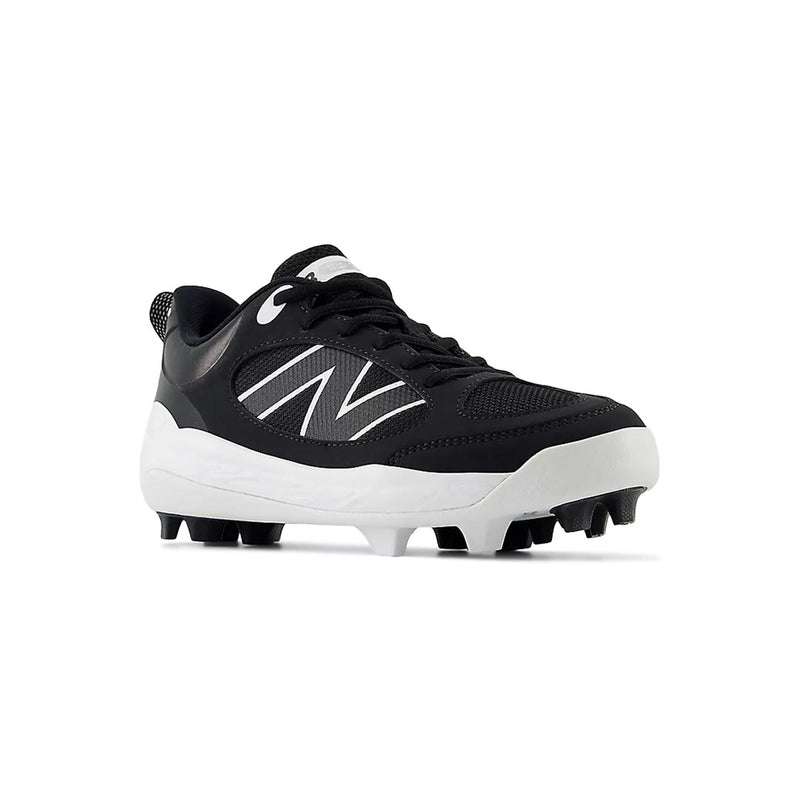 New Balance - Kids' (Preschool & Junior) Fresh Foam 3000v7 Rubber Molded Baseball Cleats (Wide) (J3000BK7-W)