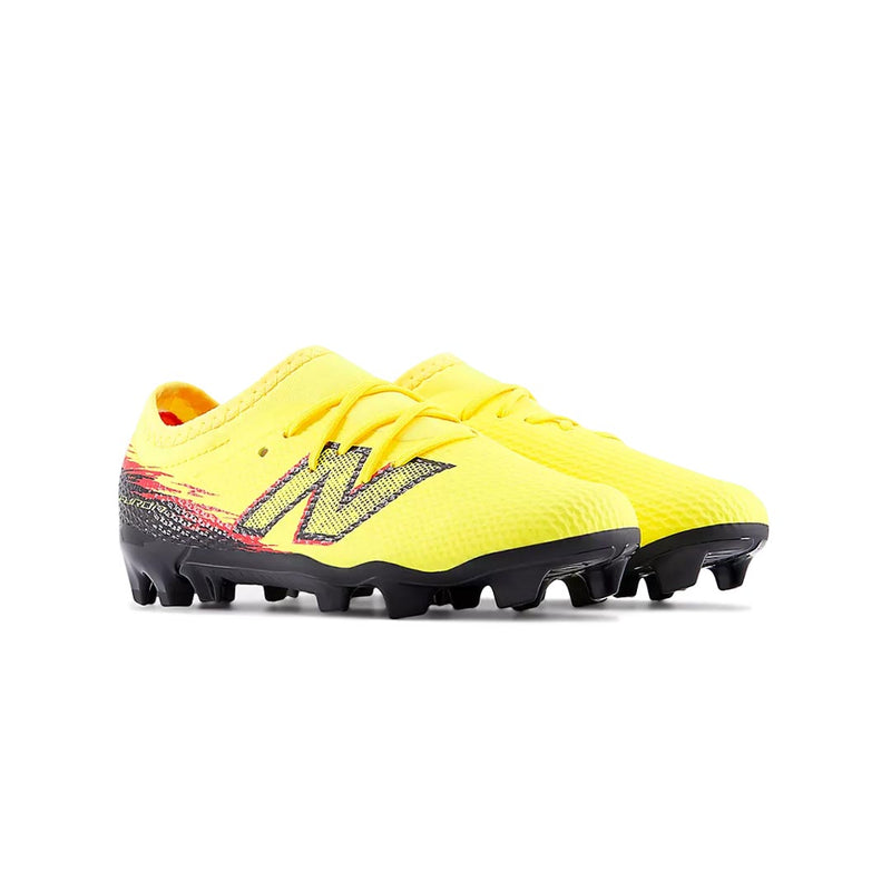 New Balance - Kids' (Preschool & Junior) Furon Team V8 Firm Ground Soccer Cleats (Wide) (YF3F9FC-W)