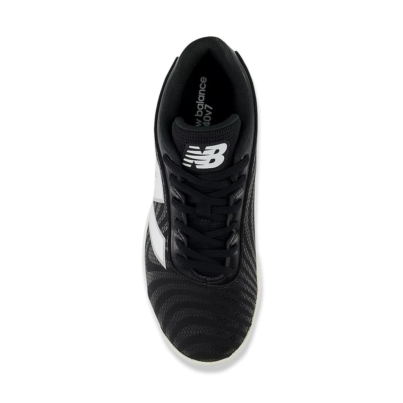 New Balance - Kids' (Preschool & Junior) 4040v7 Molded Baseball Cleats (Wide) (J4040BK7-W)