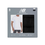 New Balance - Lot de 3 t-shirts en coton pour hommes (NB 3026-3-959N) 