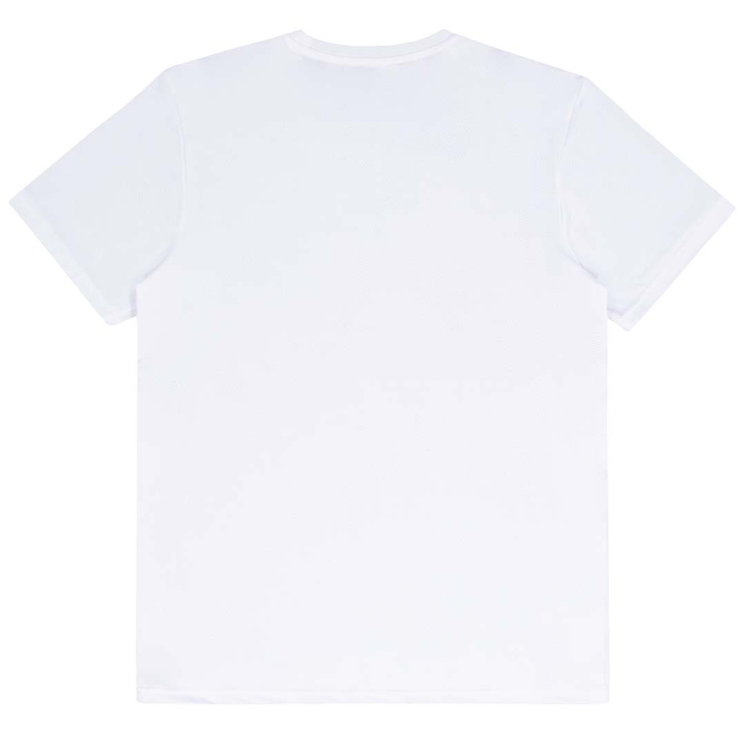 New balance white t shirt hotsell