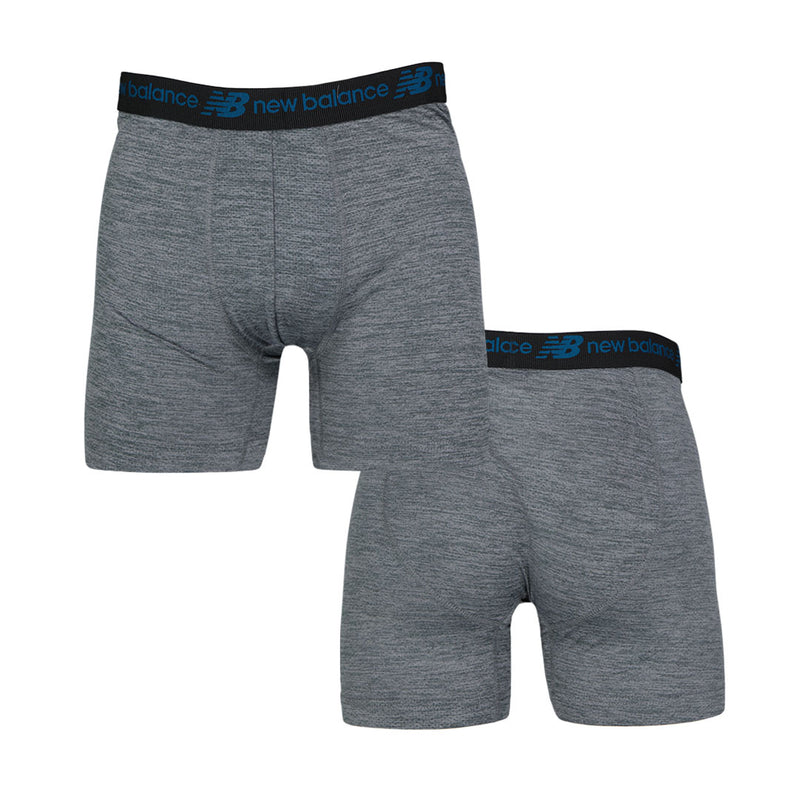 New Balance - Lot de 4 boxers en maille pour homme (NB3015-4-0095N)