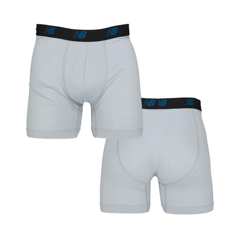 New Balance - Lot de 4 boxers en maille pour homme (NB3015-4-0095N)