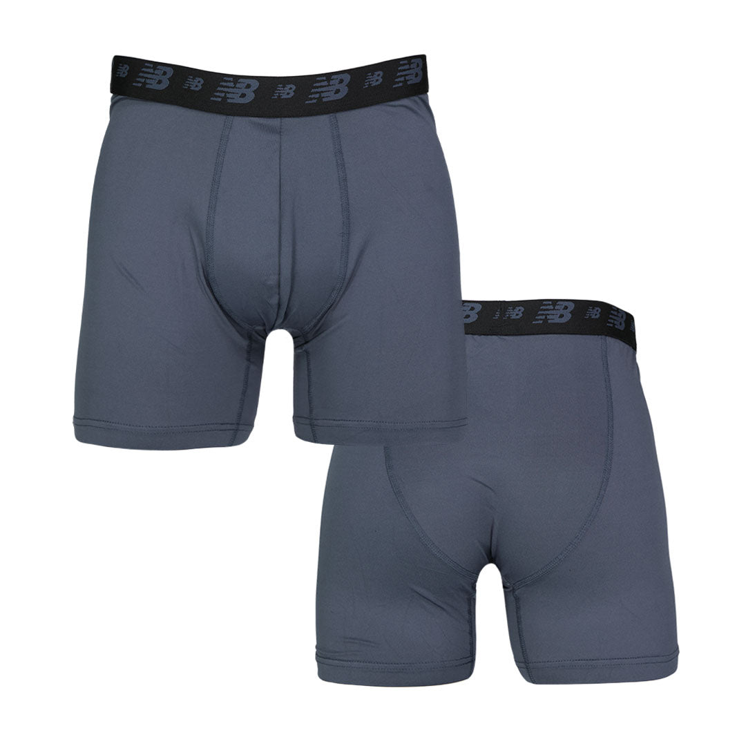 New Balance - Men's 4 Pack Premium Boxer Brief (NB3017-4