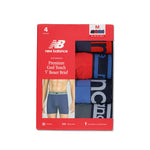 New Balance - Men's 4 Pack Premium Cool Touch 5 Inch Boxer Brief (NB 3136-4-0498N)