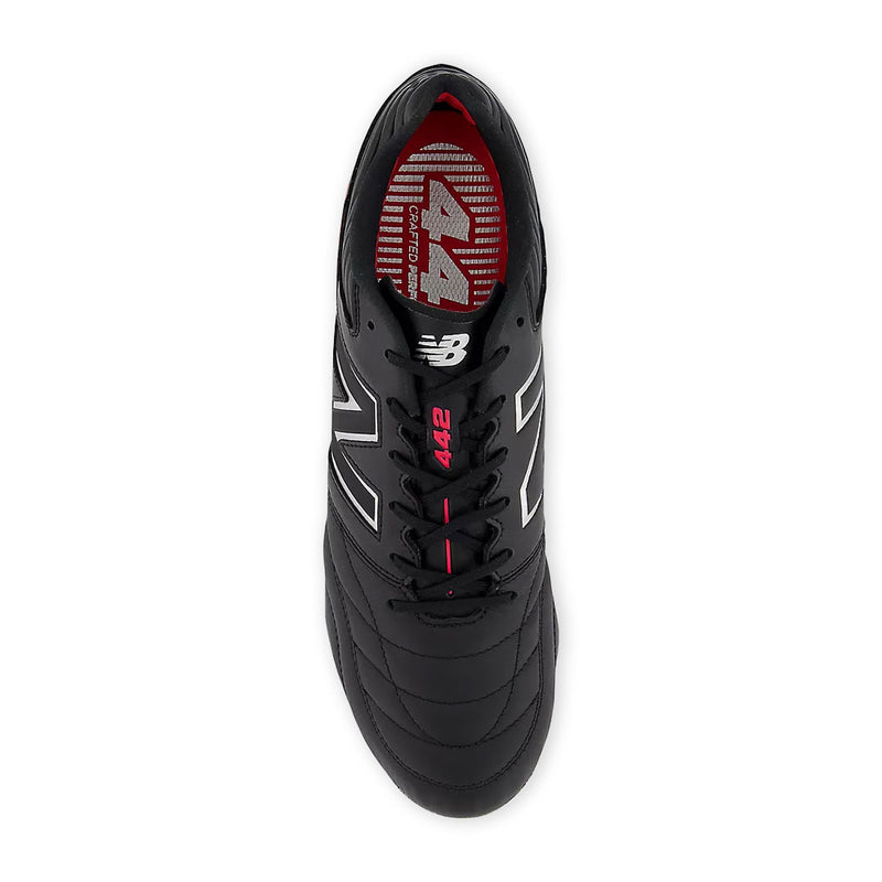 New Balance - Men's 442 Pro Firm Ground Cleats (Wide) (MS41FMBK-2E)