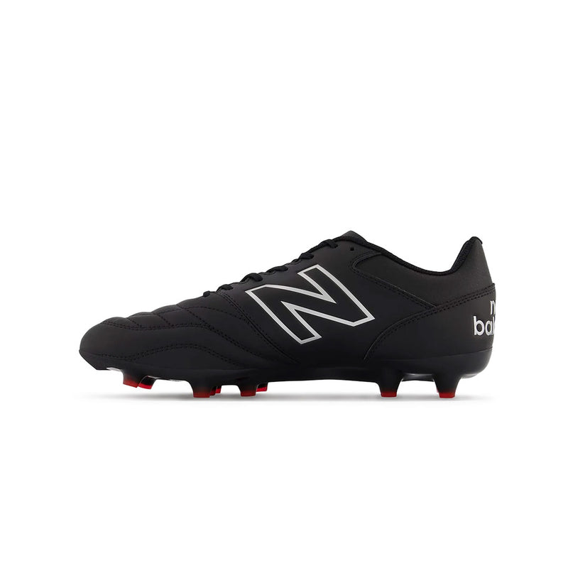 New Balance - Unisex 442 V2 Team Firm Ground Soccer Cleats (Wide) (MS42FBK2-2E)