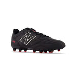 New Balance - Unisex 442 V2 Team Firm Ground Soccer Cleats (Wide) (MS42FBK2-2E)