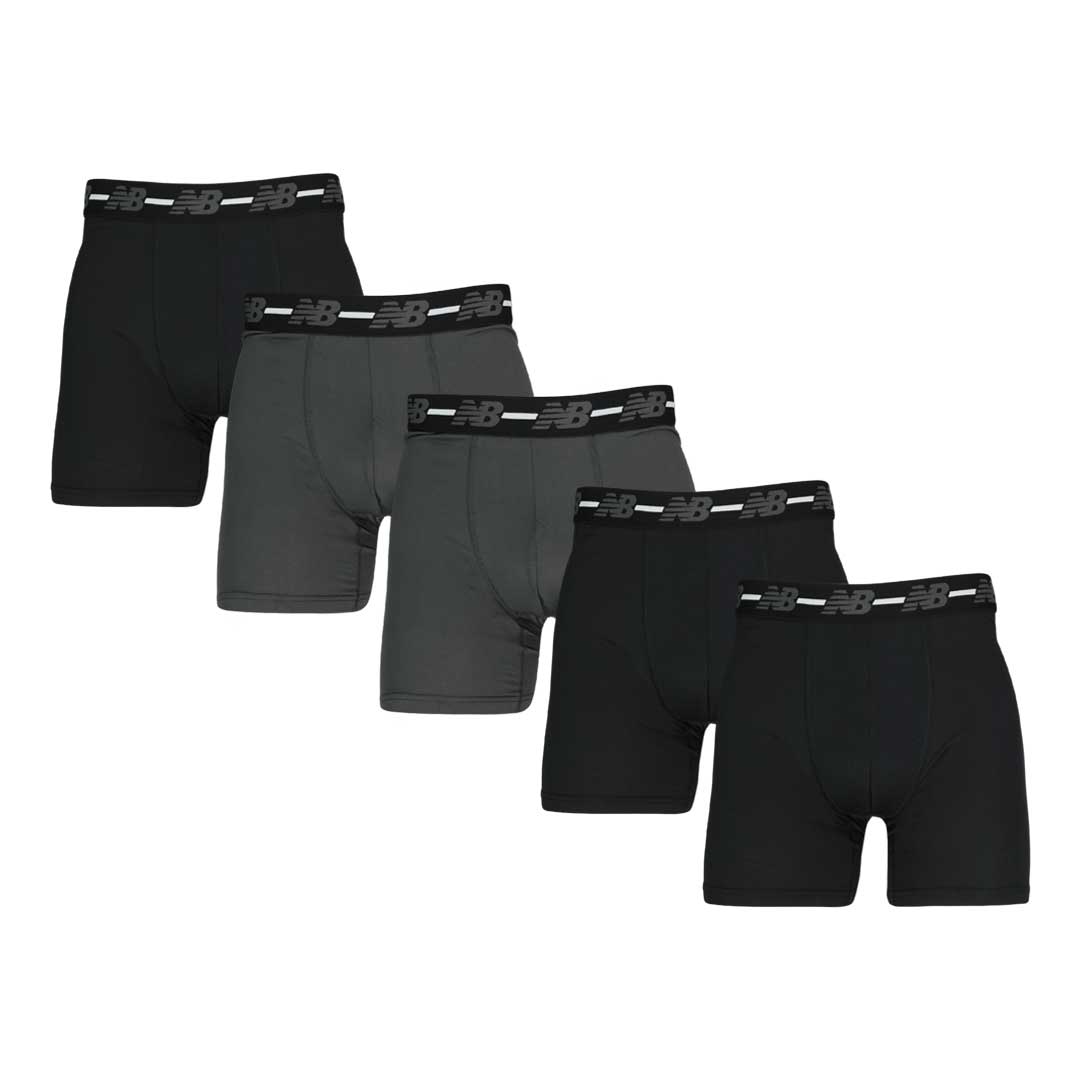 Reebok Men's Underwear - Performance Boxer Briefs (4 Pack), Size Small,  Black/Black/Black/Black at  Men's Clothing store