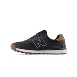 New Balance - Men's 574 Greens v2 Golf Shoes (Wide) (MG574BGM-2E)